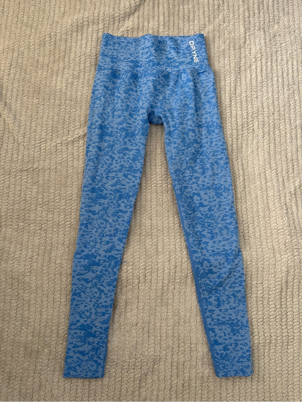 Seamless Blue Active Leggings by DKNY
